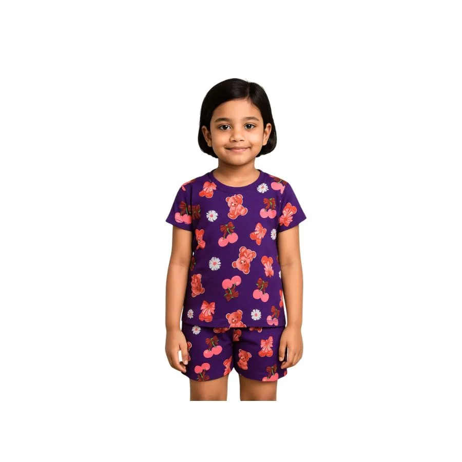 Kids AOP Shorts Set